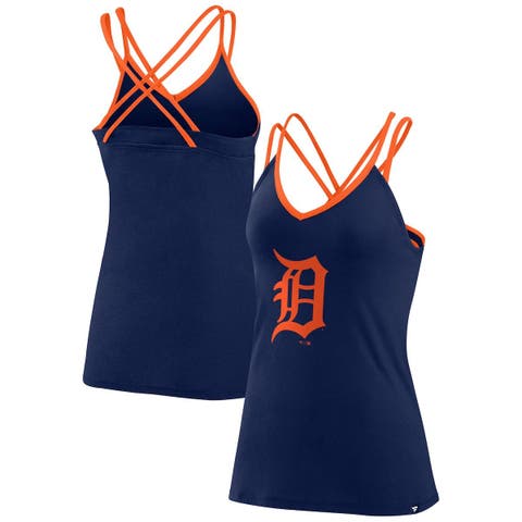 Women's Denver Broncos Fanatics Branded Navy Plus Size Tank Top