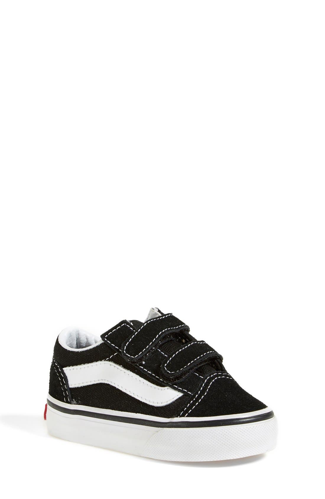 vans shoes for girls black and white