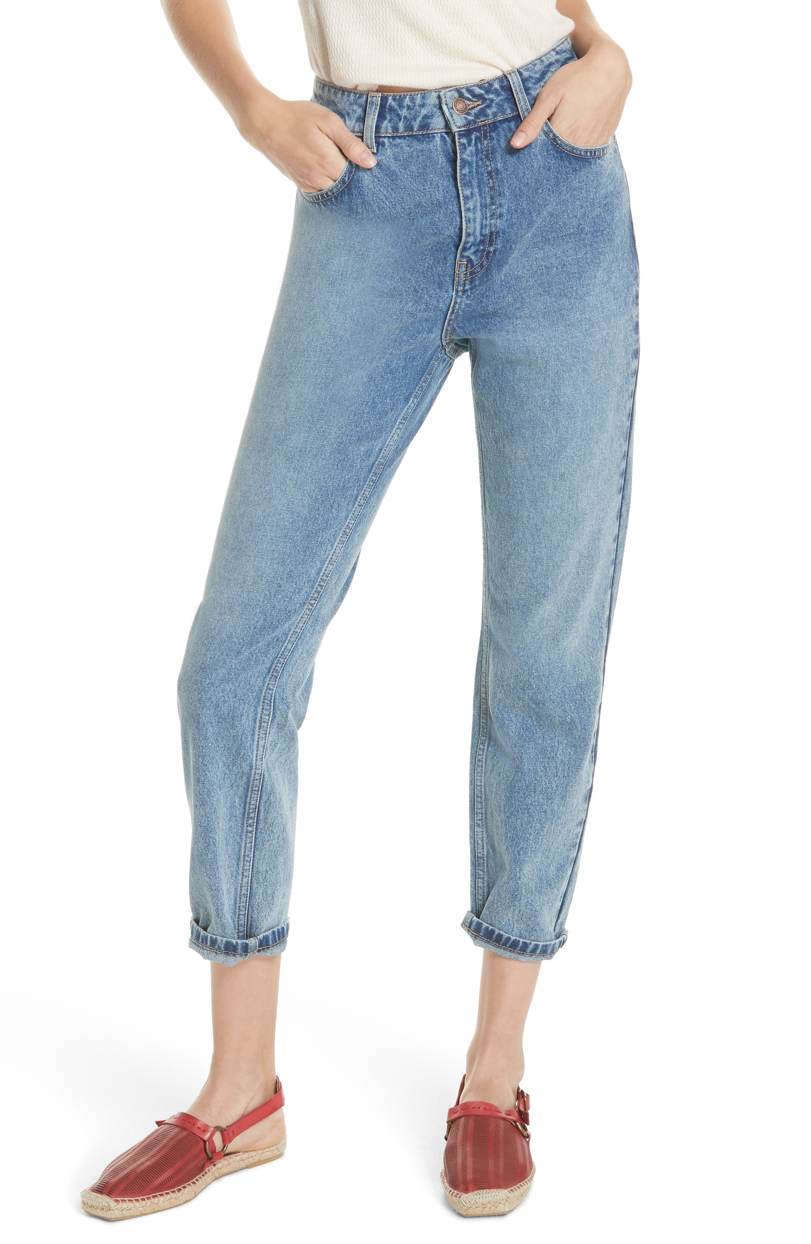 ankle free jeans