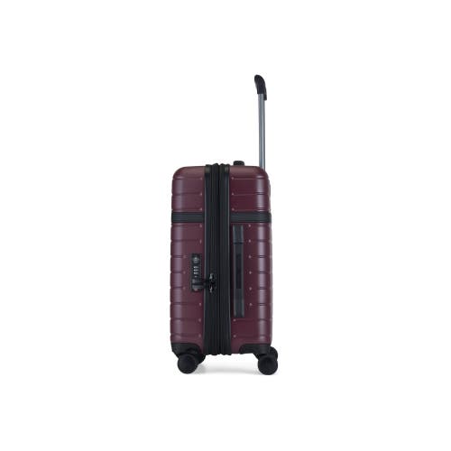 Shop Bugatti Hamburg Hardside Carry-on Luggage With Expansion In Red Lacquer