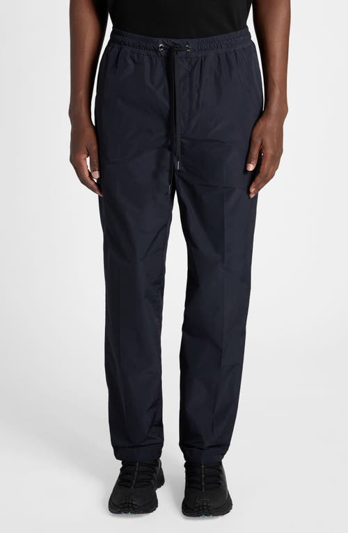 Shop Moncler Microventile Léger Joggers In Navy Blue