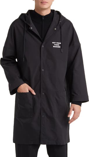 La Parka Water Repellent Hooded Raincoat