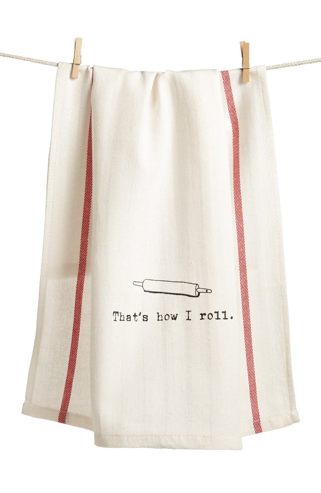 Second Nature by Hand 'That's How I Roll' Towel (2 for 16) Nordstrom