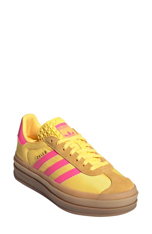 Shop Adidas Originals Adidas Gazelle Bold Platform Sneaker In Spark/lucid Pink/spark