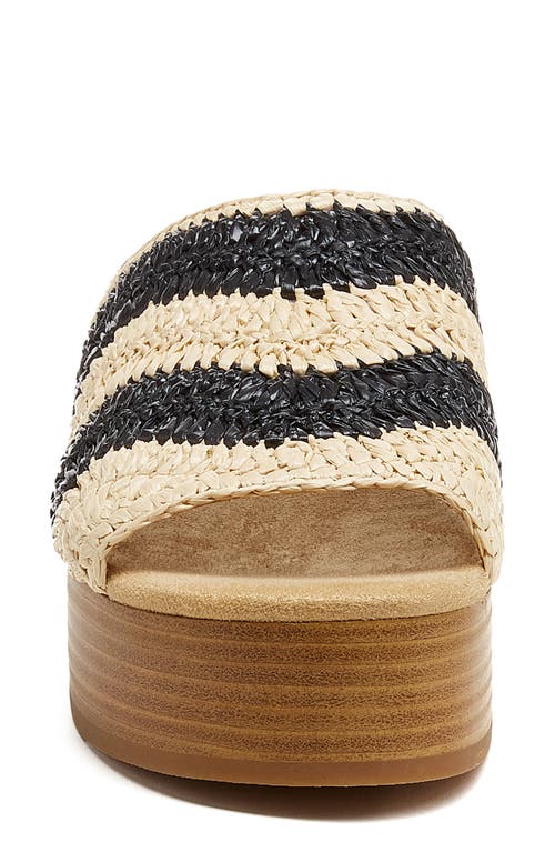 Kelsi Dagger Brooklyn Damien Platform Sandal In Black/natural