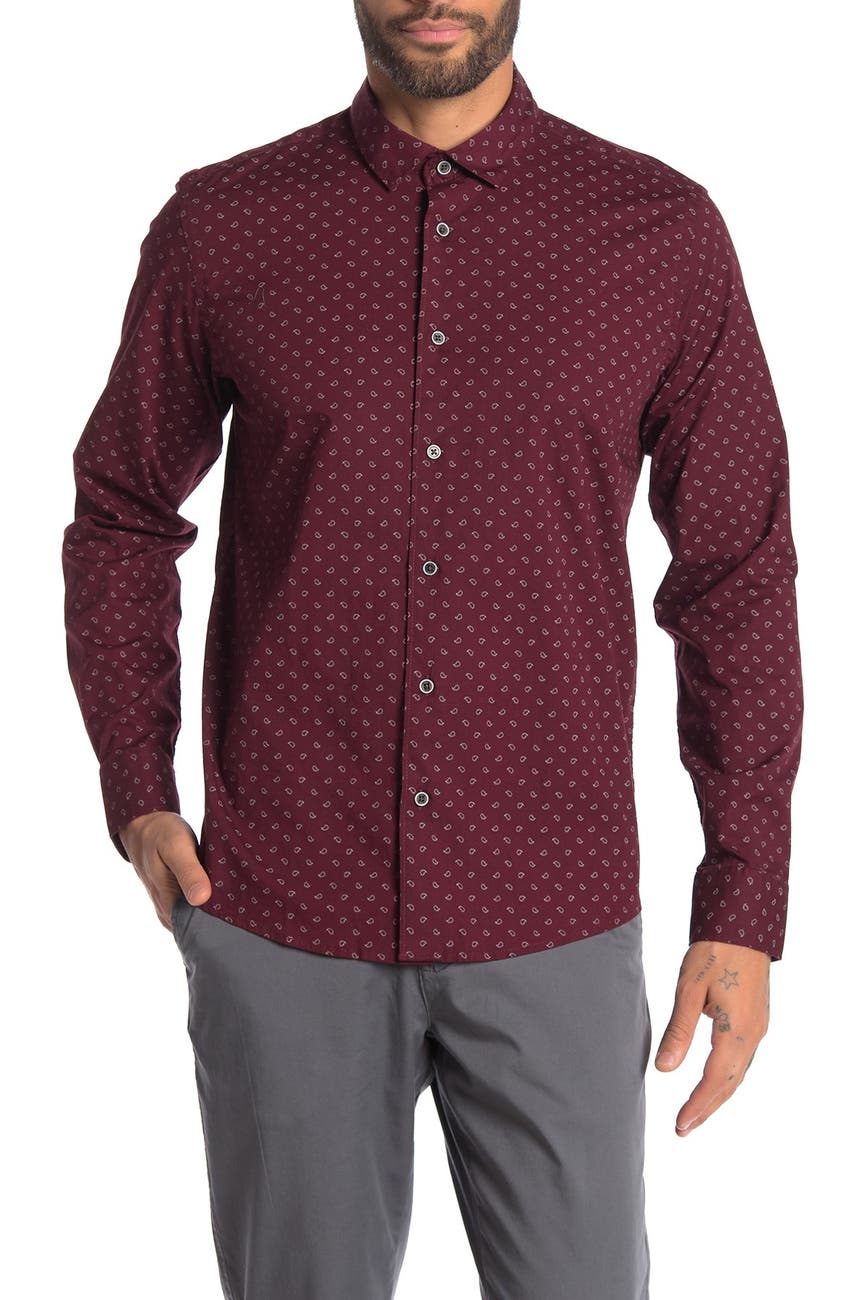 Ike Behar | Paisley Print Dress Shirt | Nordstrom Rack