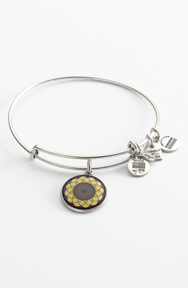 Alex And Ani Charity By Design Sunflower Expandable Wire Bangle Nordstrom