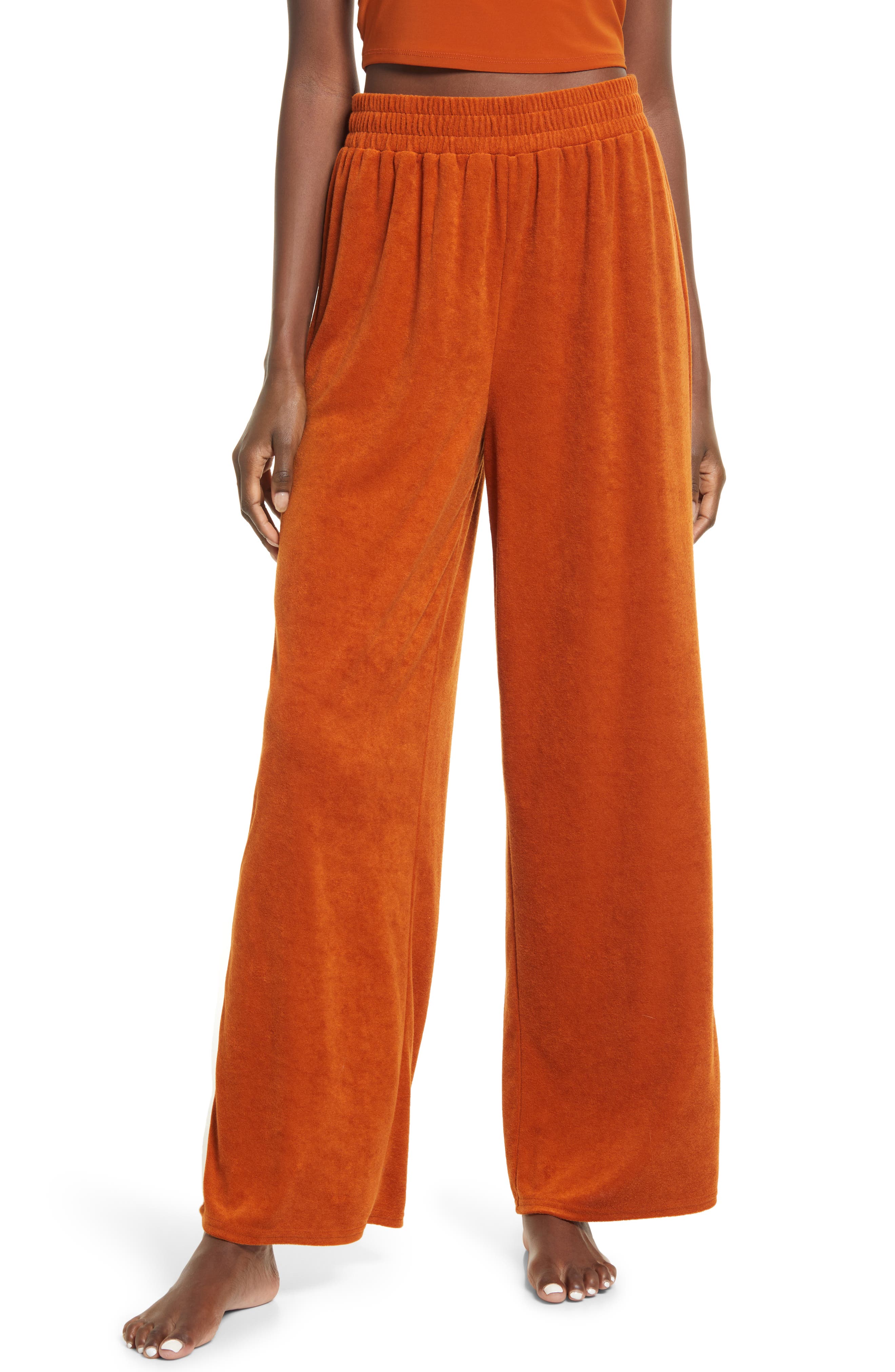 Open Edit Knit Terry Cloth Lounge Pants 