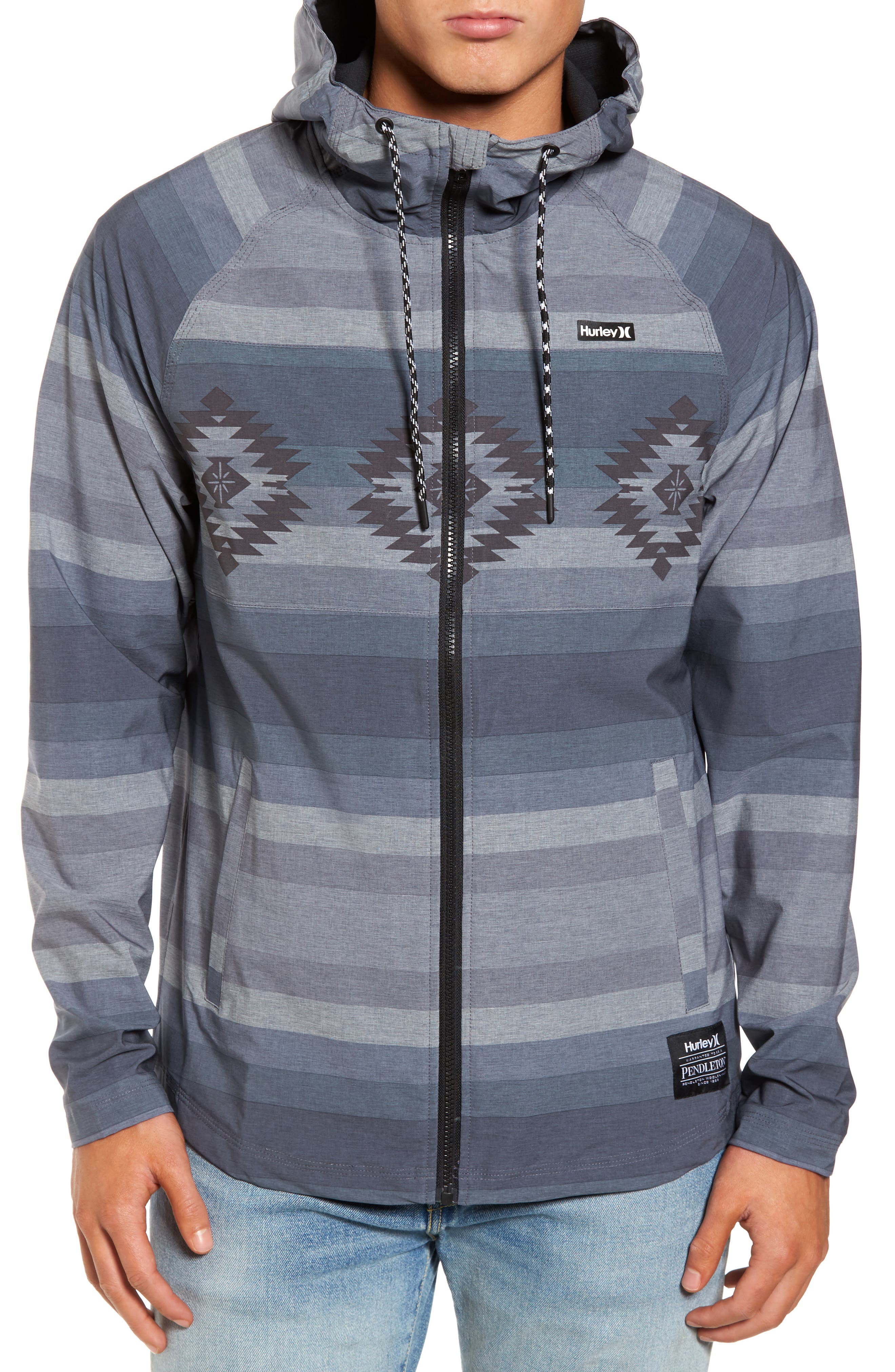 hurley pendleton hoodie