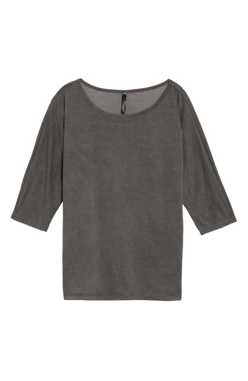 Slink Jeans Dolman Sleeve Top In Black