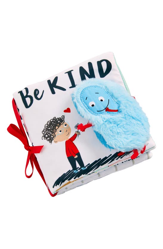 Mud Pie 'be Kind' Soft Book In Blue