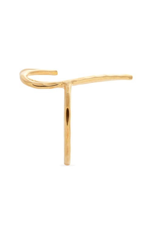 Ki-ele Love Heart Ring In Gold