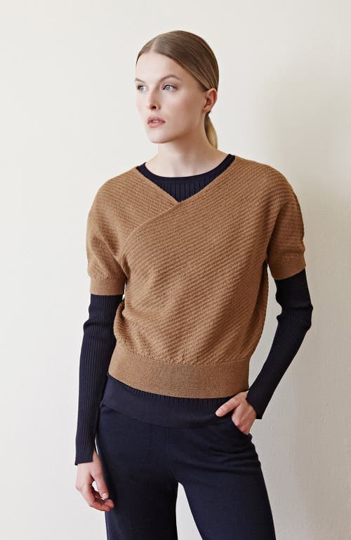 Shop Oyun Audrey Sweater In Golden