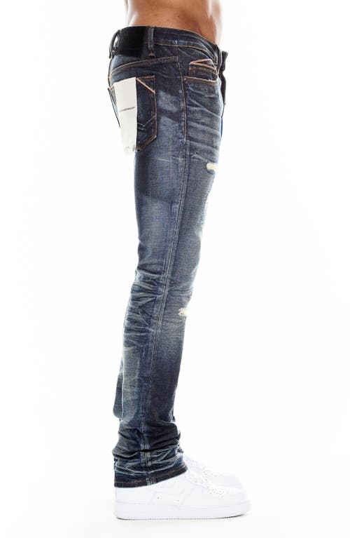 Cult Of Individuality Lenny Ripped Bootcut Jeans In Lexi
