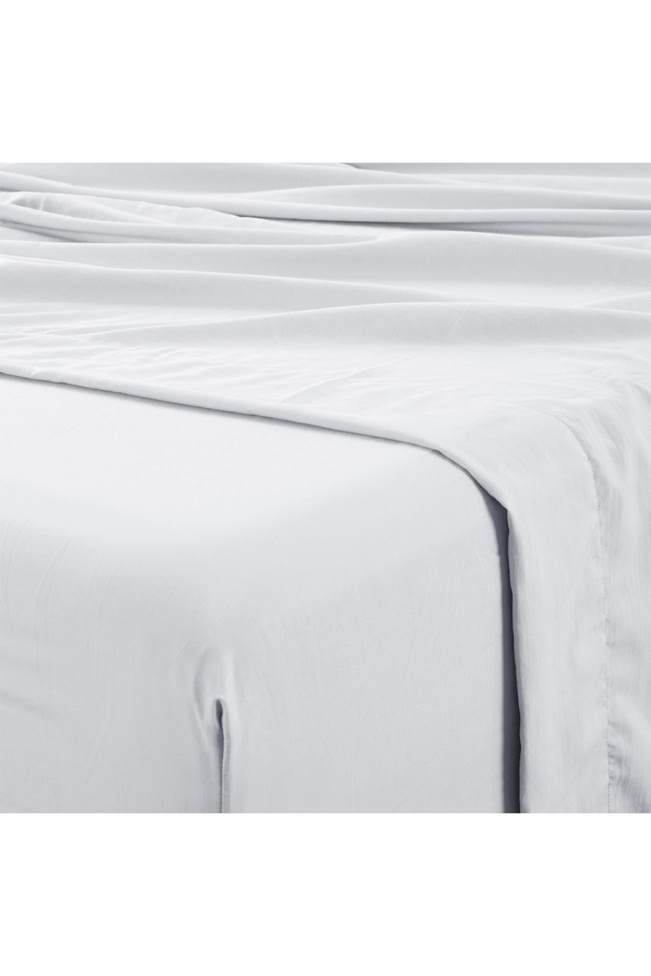 Modern Threads Garment Washed 4Piece Microfiber Sheet Set White Twin