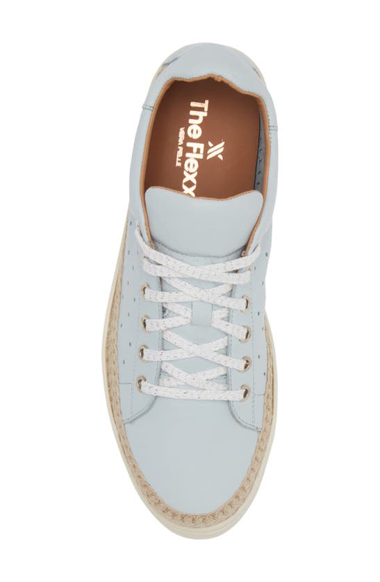 Shop The Flexx Hi Tide Platform Sneaker In Cielo