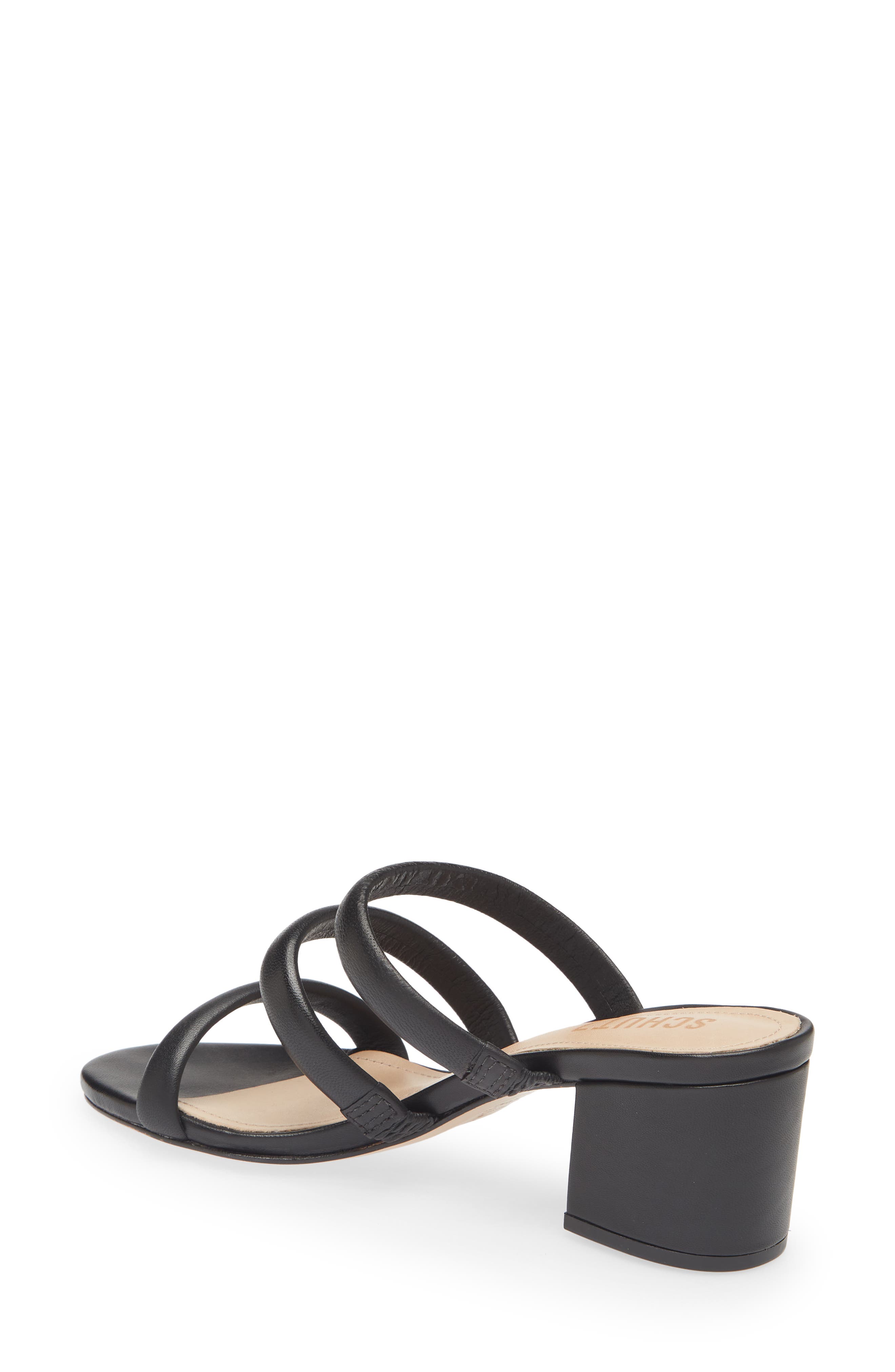 schutz olly block heel