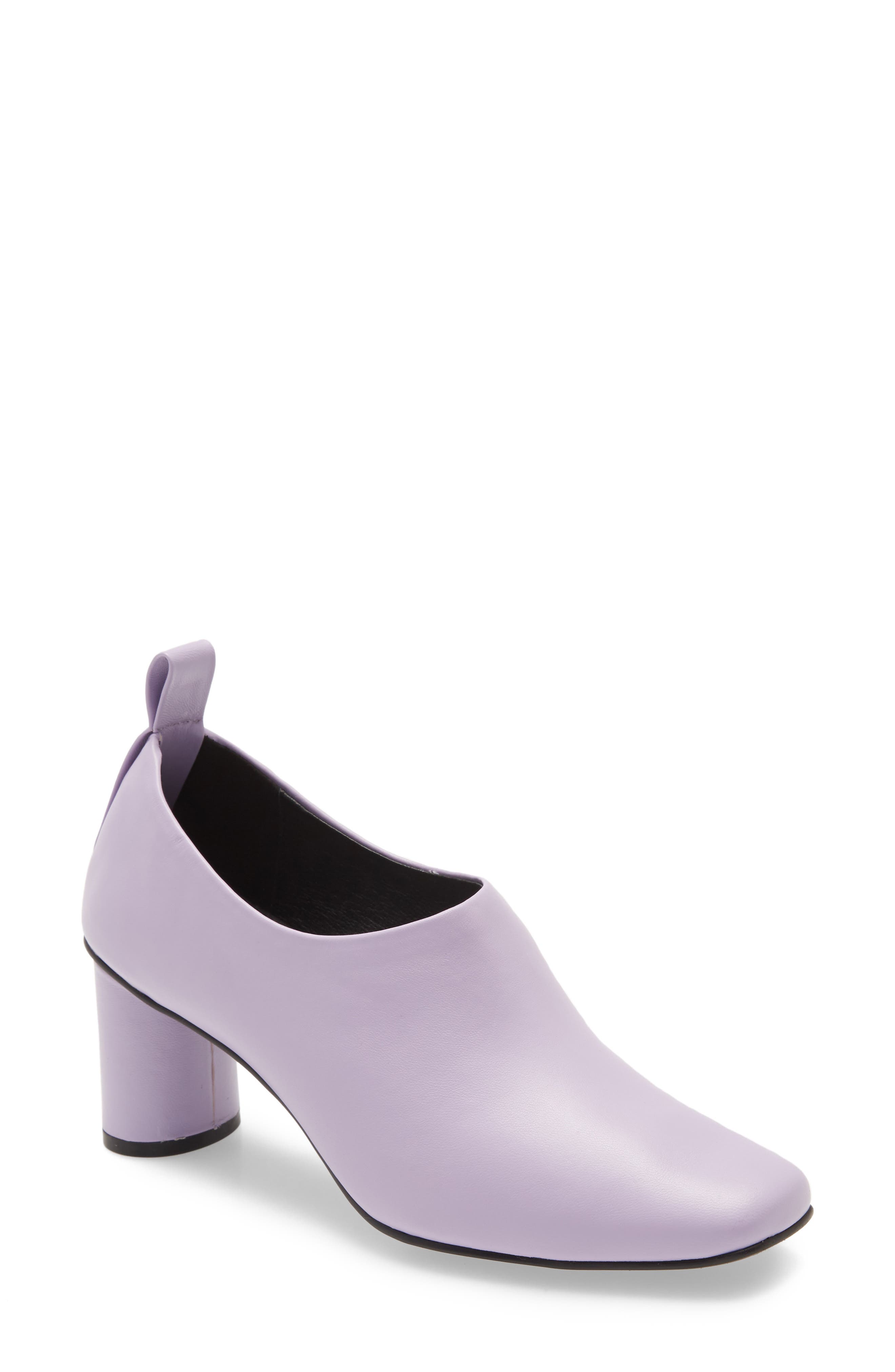 womens purple booties