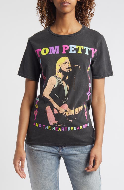 Philcos Tom Petty Oversize Cotton Graphic T-Shirt in Black at Nordstrom, Size Small