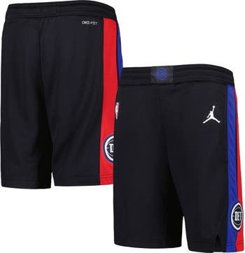 Detroit Pistons Nike Youth Icon Edition Mesh Performance Swingman Shorts -  Blue