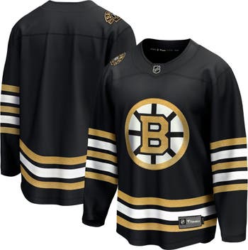 Boston Bruins Fanatics Branded 100th Anniversary Premier Breakaway Jersey -  Black