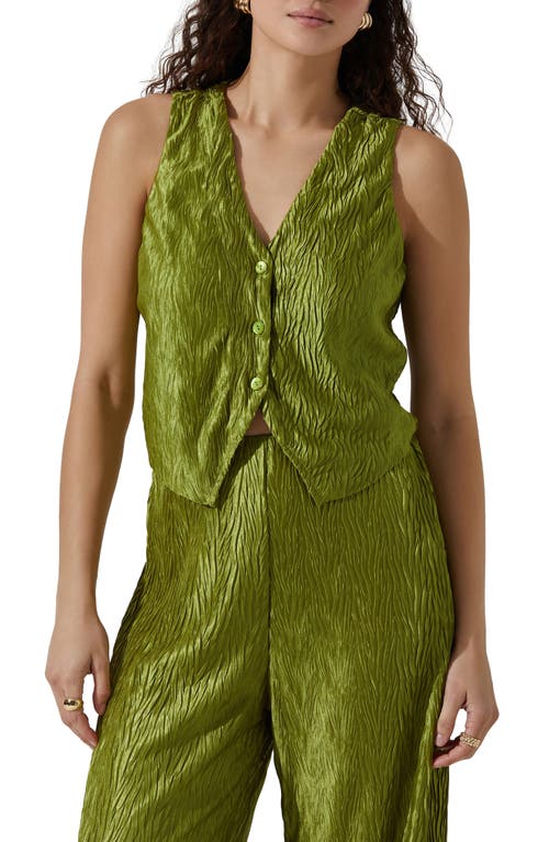 ASTR the Label Plissé Vest at Nordstrom,