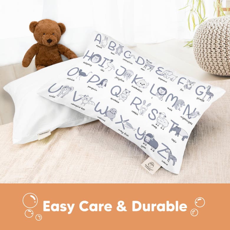 Keababies Printed Toddler Pillowcase 13x18" In Alphamals