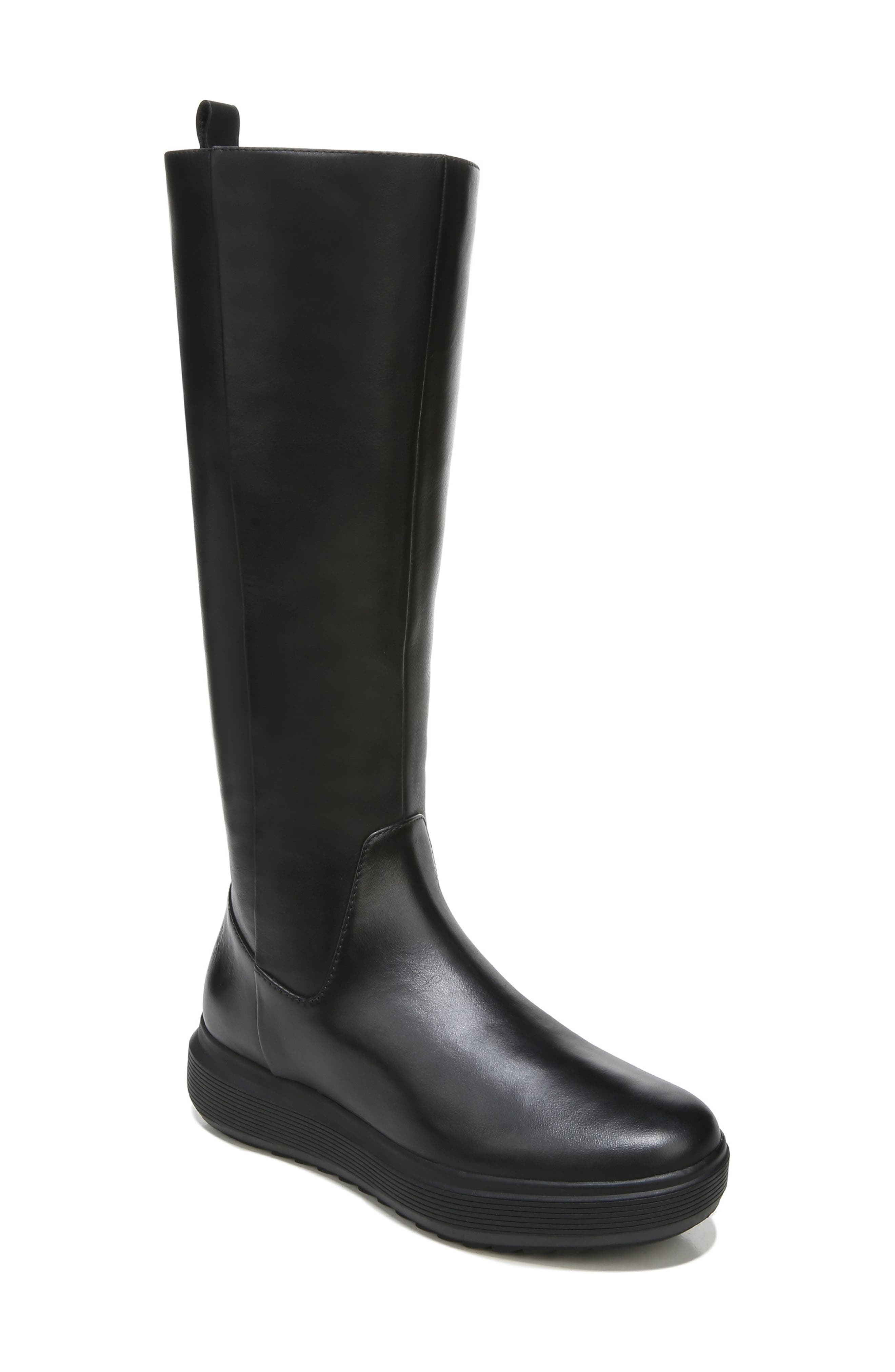 naturalizer boots wide calf
