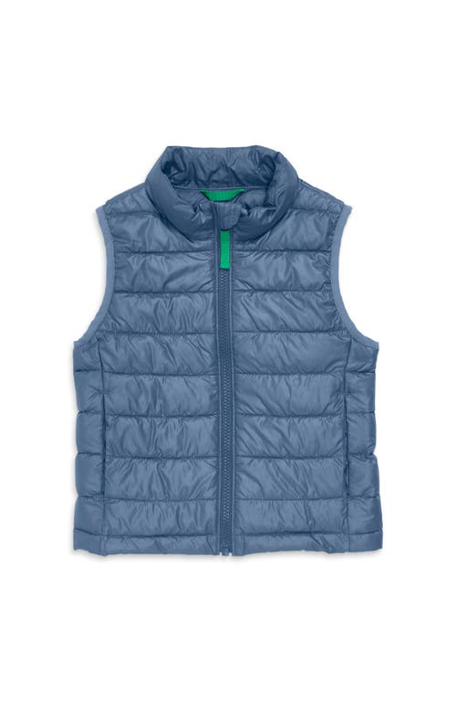 Shop Primary Kids Lightweight Puffer Vest In Dusk