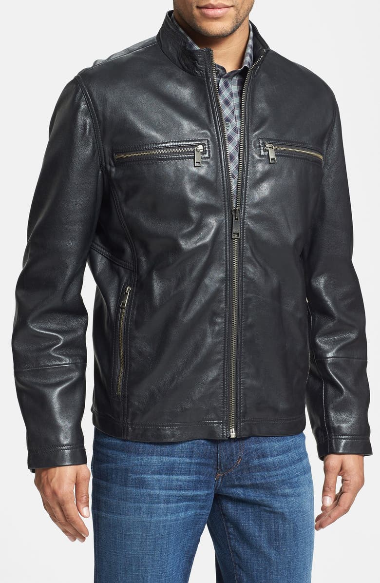 Marc New York 'Wilson' Leather Moto Jacket | Nordstrom