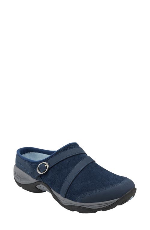 Equinox Clog in Navy Suede