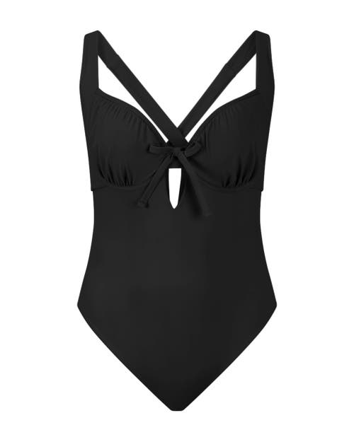 Shop Adore Me Annabee Swimwear One Piece In Black