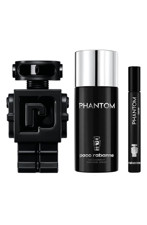 Rabanne Phantom Parfum 3-piece Gift Set $210 Value In No Color