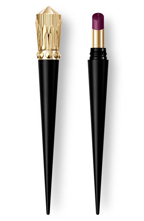 Christian Louboutin Rouge Stiletto Lumi Matte Lipstick In Supra Plum 228l