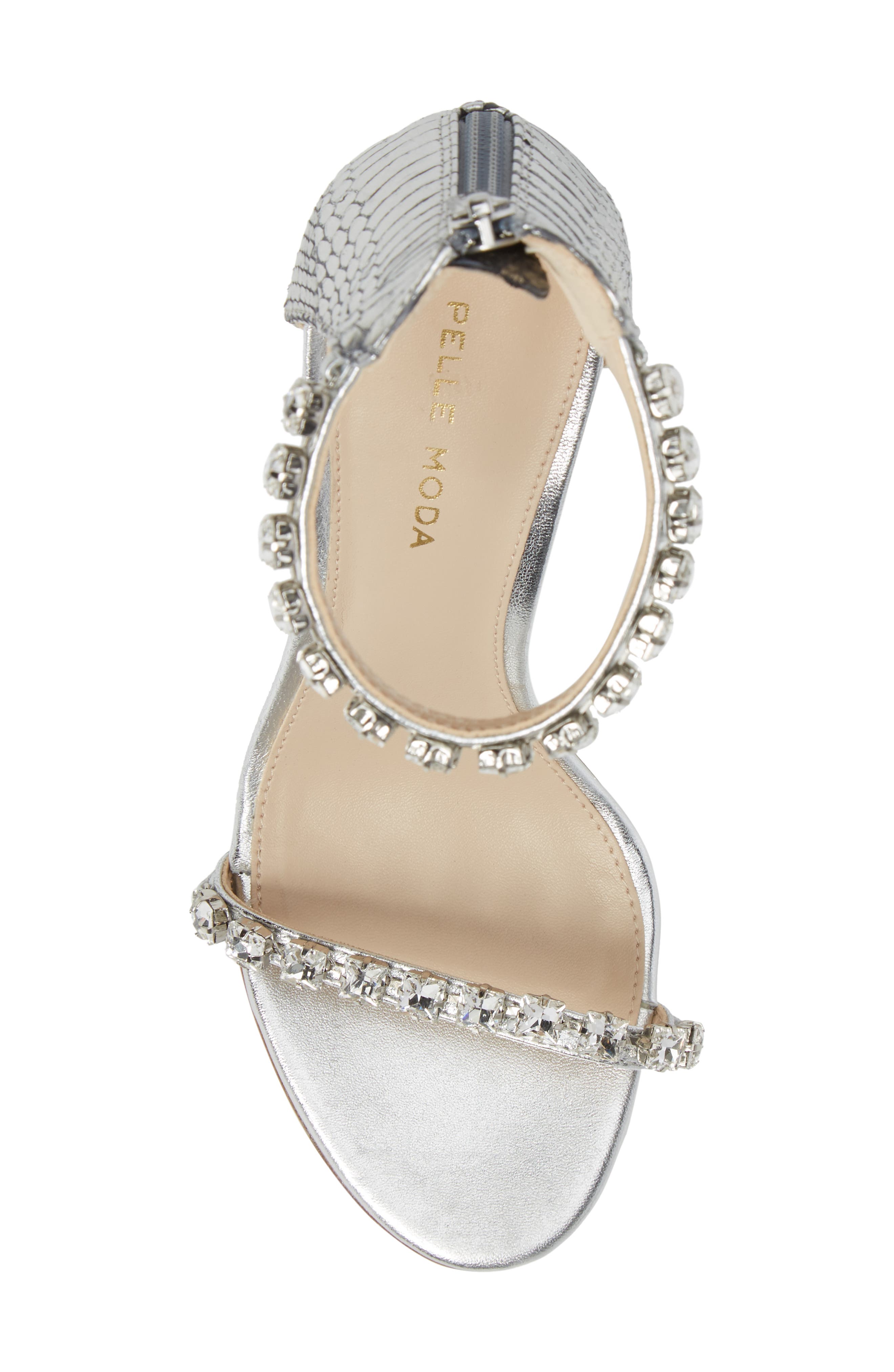 pelle moda frisk embellished sandal