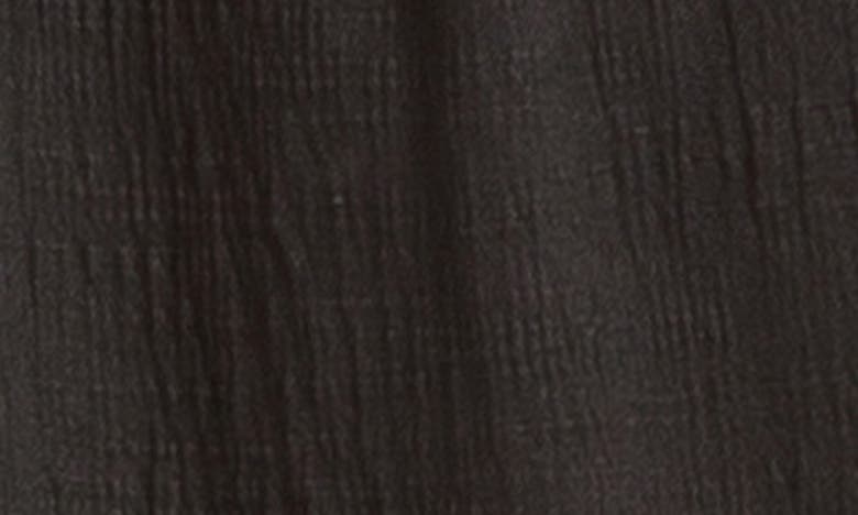 Max Studio Textured Knit Bubble Sleeve Knit Top In Black