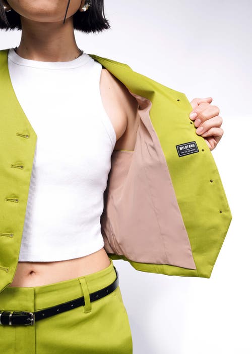 Wildfang The Essential Vest In Pickle