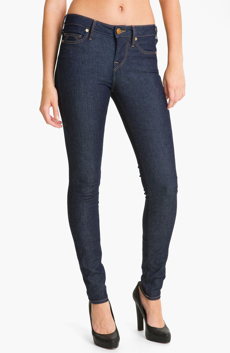 True Religion Brand Jeans 'Halle' Skinny Stretch Jeans (Midnight Blue ...