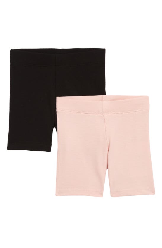 Tucker + Tate Babies' 2-pack Bike Shorts In Pink- Black Pack