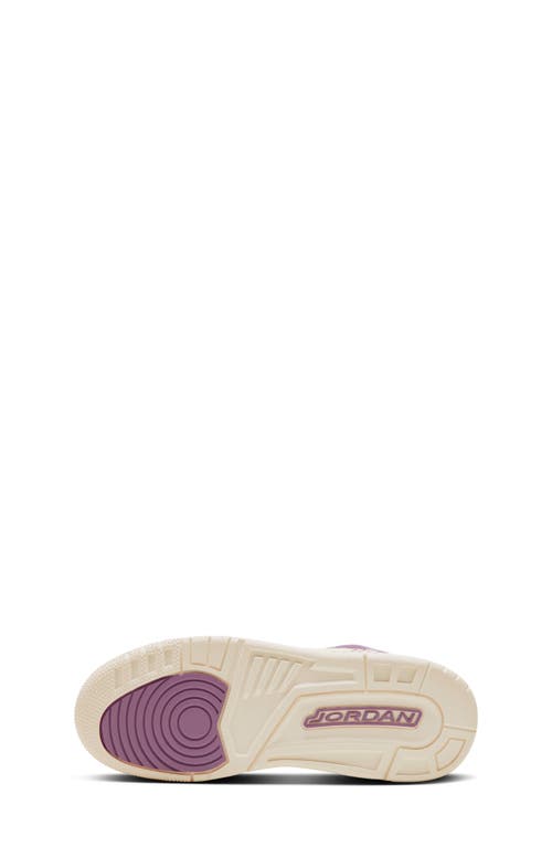 Nike Kids' Spizike Low Sneaker In Light Brown/violet Dust/sail