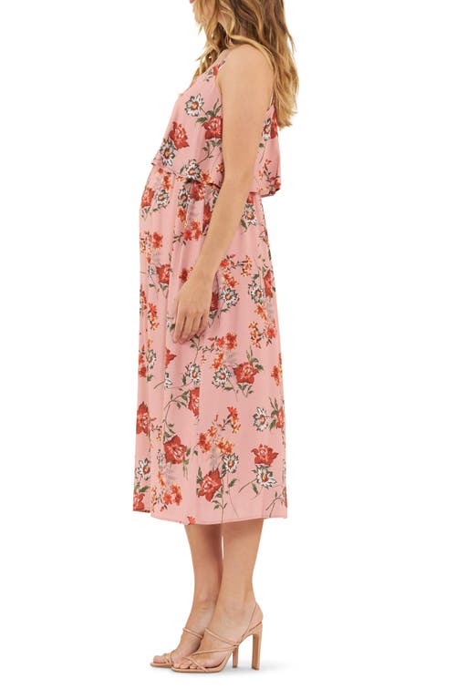 RIPE MATERNITY RIPE MATERNITY AMAYA MATERNITY/NURSING SLIPDRESS
