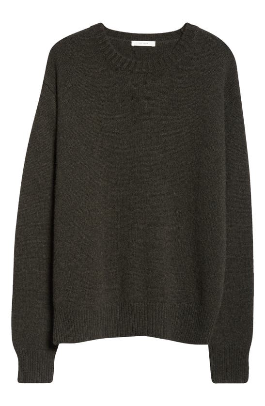 Shop The Row Fiji Cashmere Sweater In Enzyme Black Melange