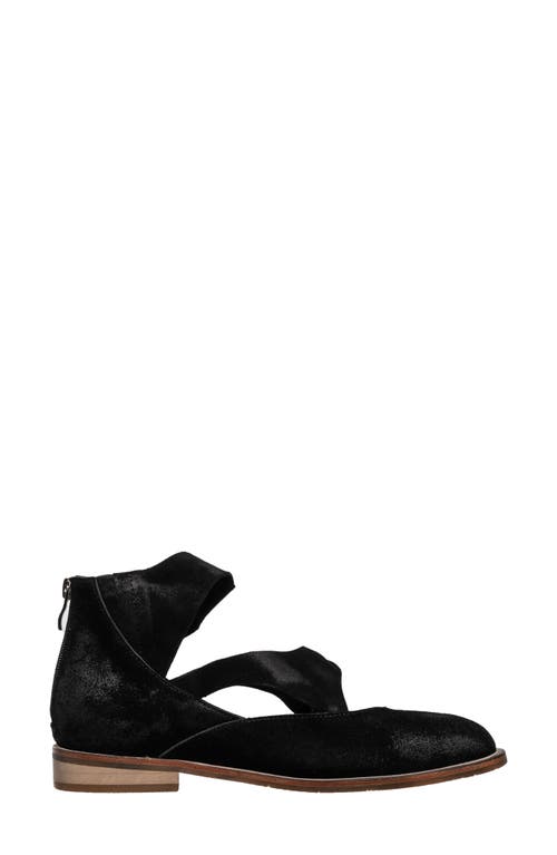 Antelope Lalana Strappy Flat In Black