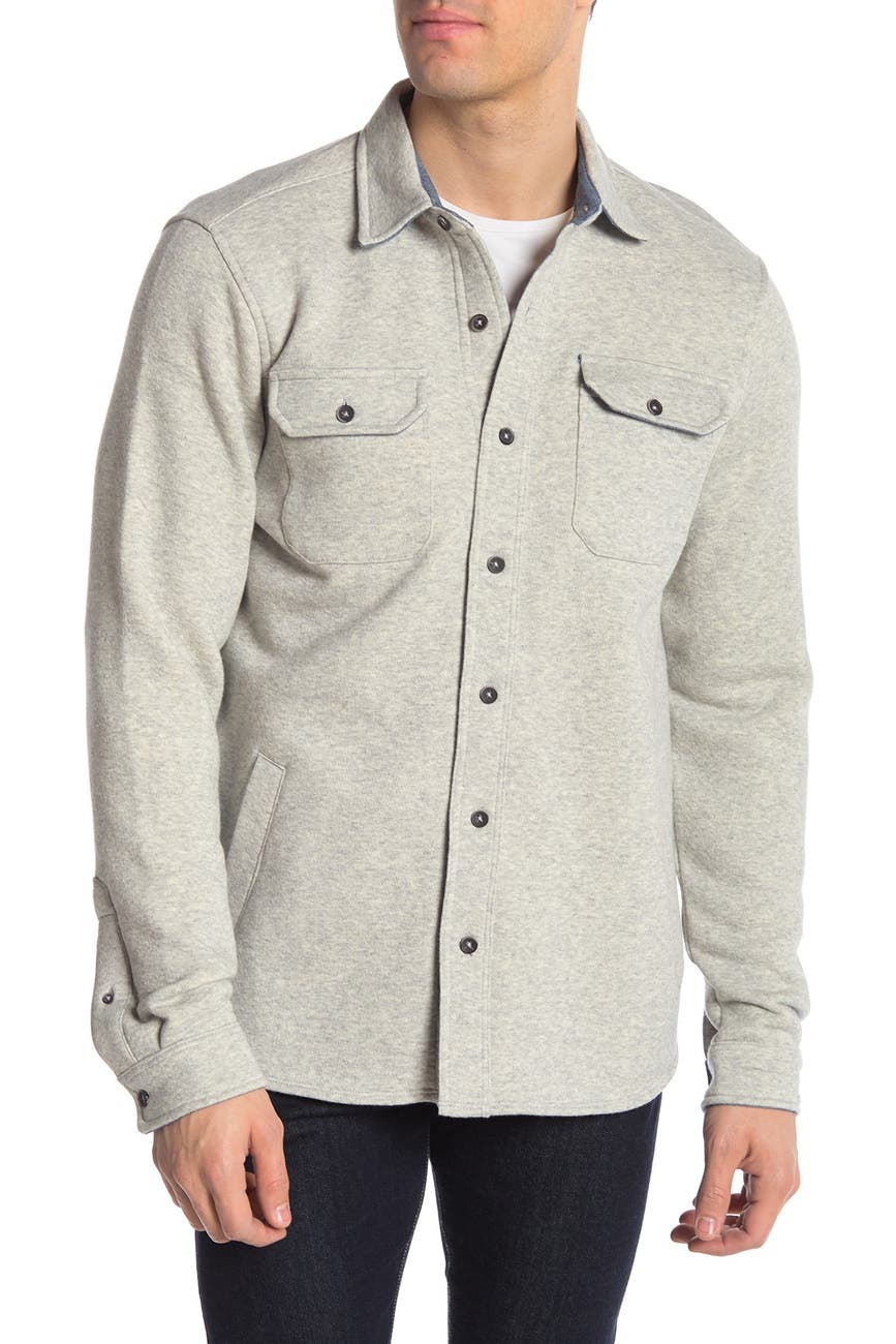 Tailor Vintage Fleece Lined Shirt Jacket Nordstrom Rack