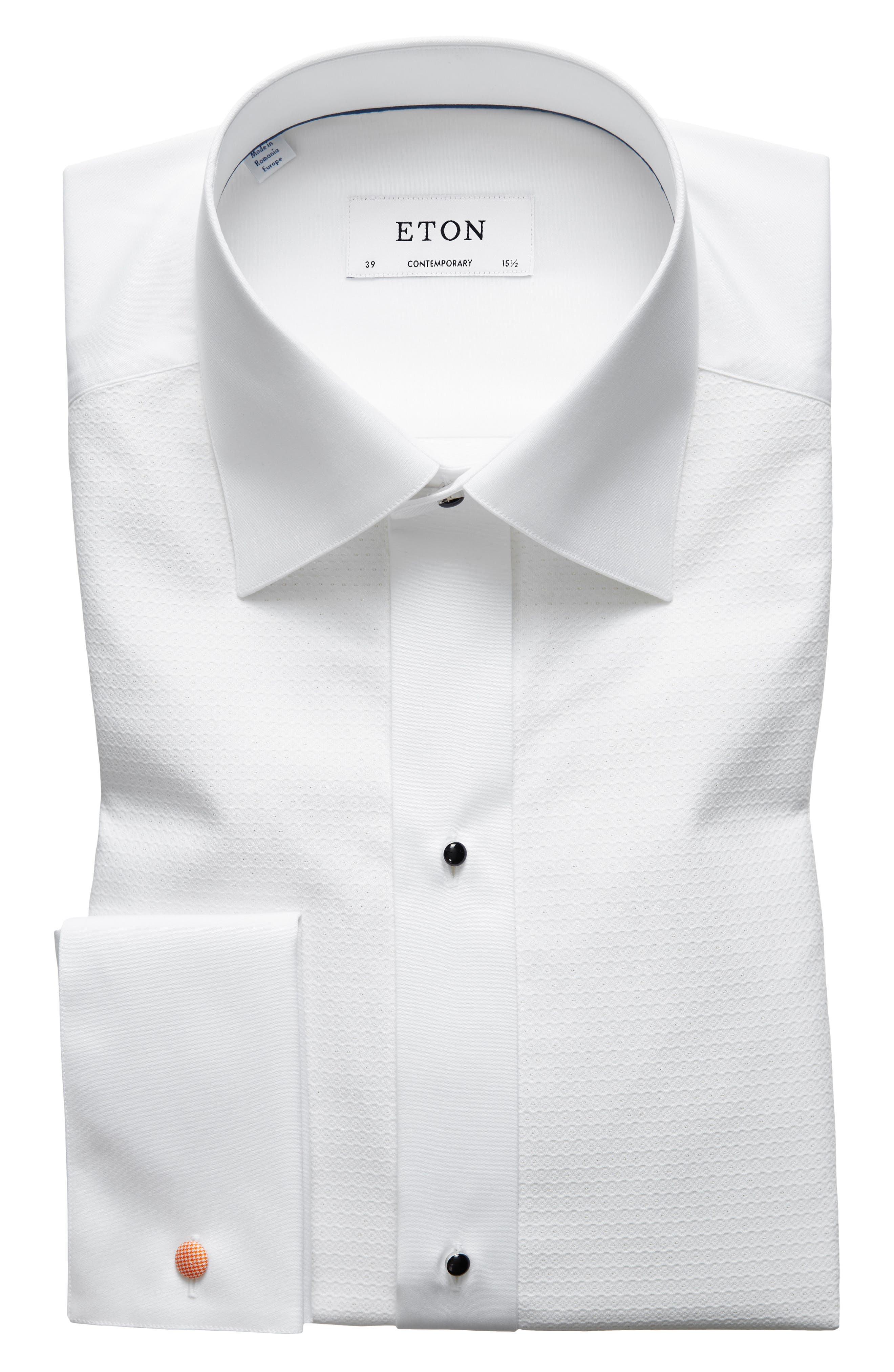 Eton Contemporary Fit Tuxedo Shirt Nordstrom