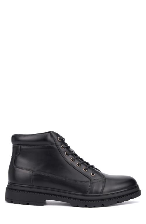 Reserve Footwear Gerard Lug Sole Boot In Black