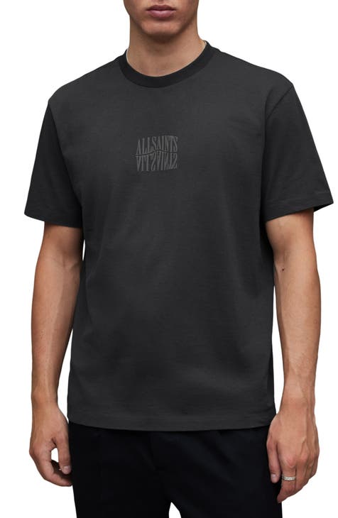 Black Cotton Atelier De La Muse Logo T-Shirt