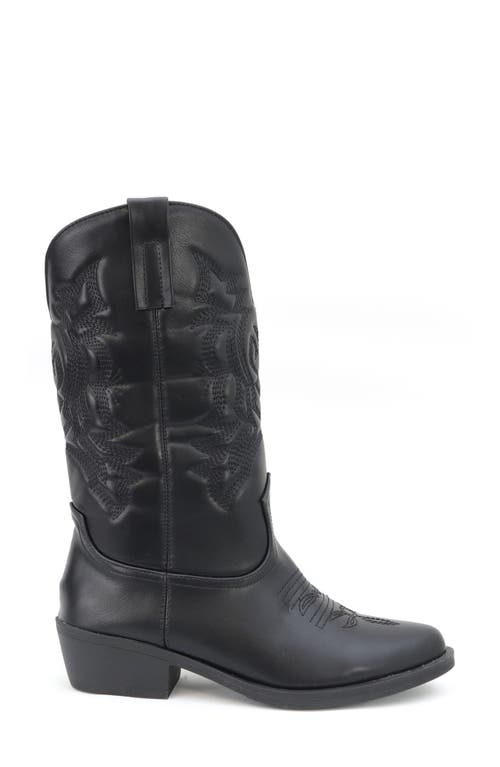 Yoki Gilard Western Boot In Black
