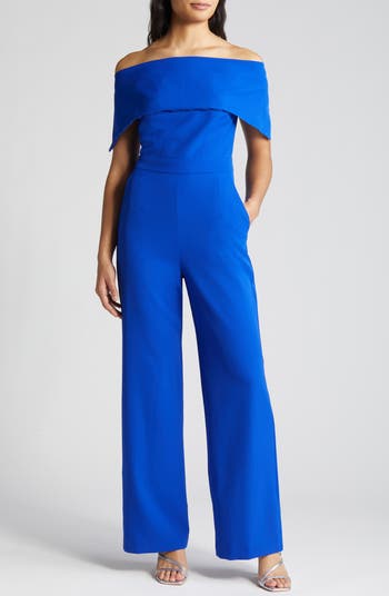 Vince Camuto Off the Shoulder Jumpsuit Nordstrom