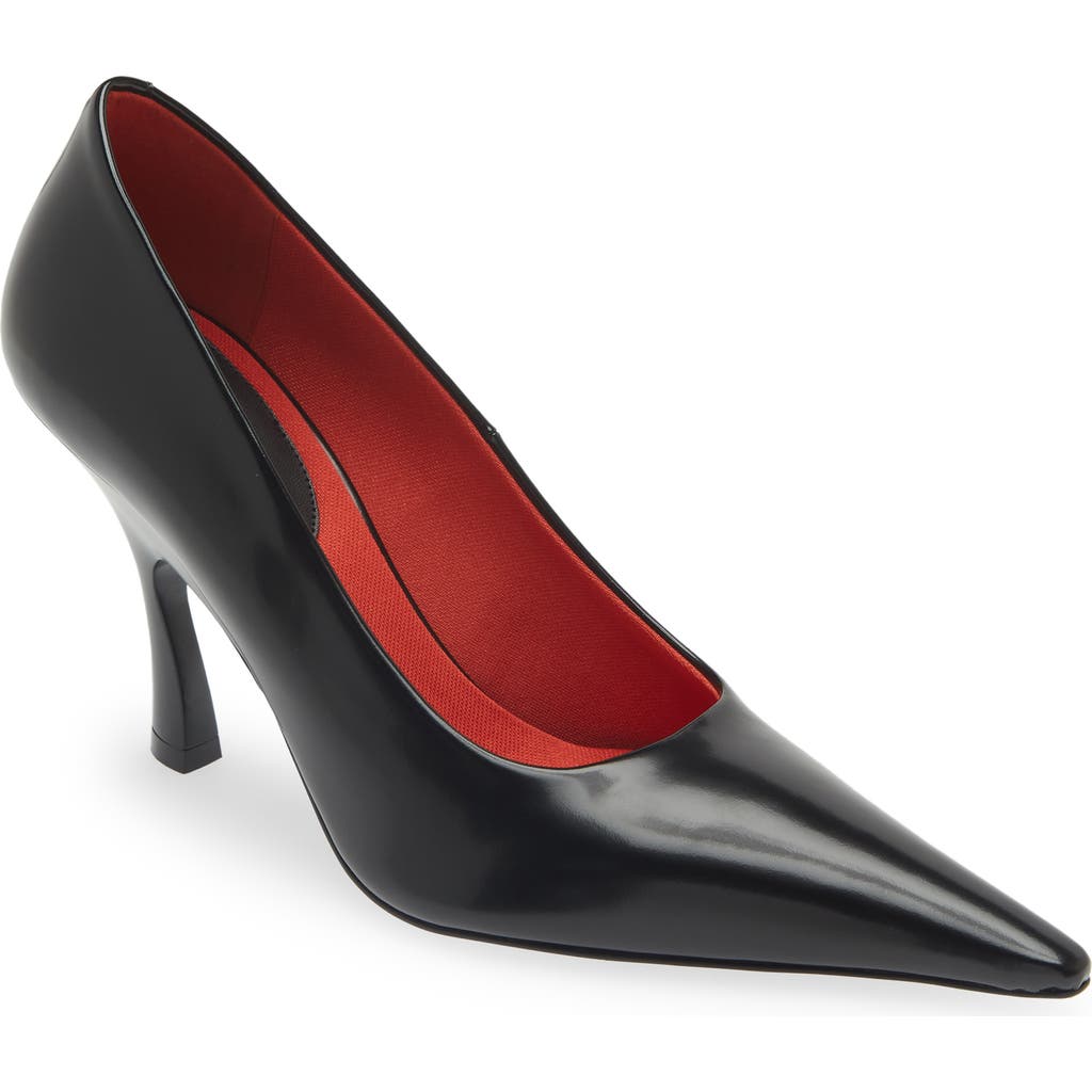 Stella Mccartney Elsa Pointed Toe Pump In Black